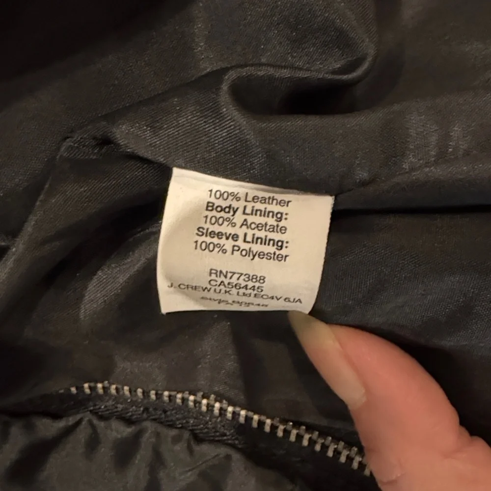 Black Leather Jacket - Picture 7 of 9